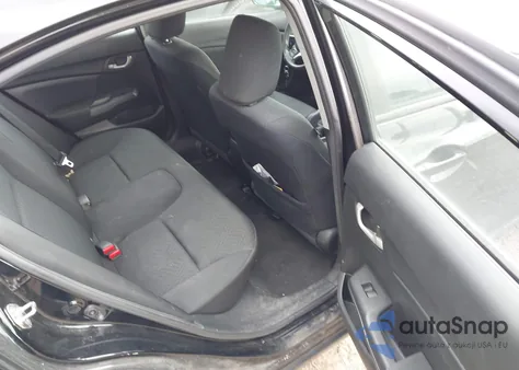 2014 Honda Civic Lx из США, поврежденный, VIN 2HGFB2F5XEH514896